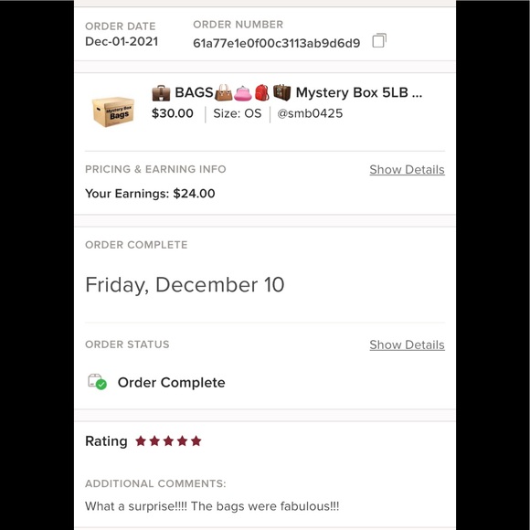 BAGS Mystery Box 5LB just $50 dollars - Picture 2 of 2